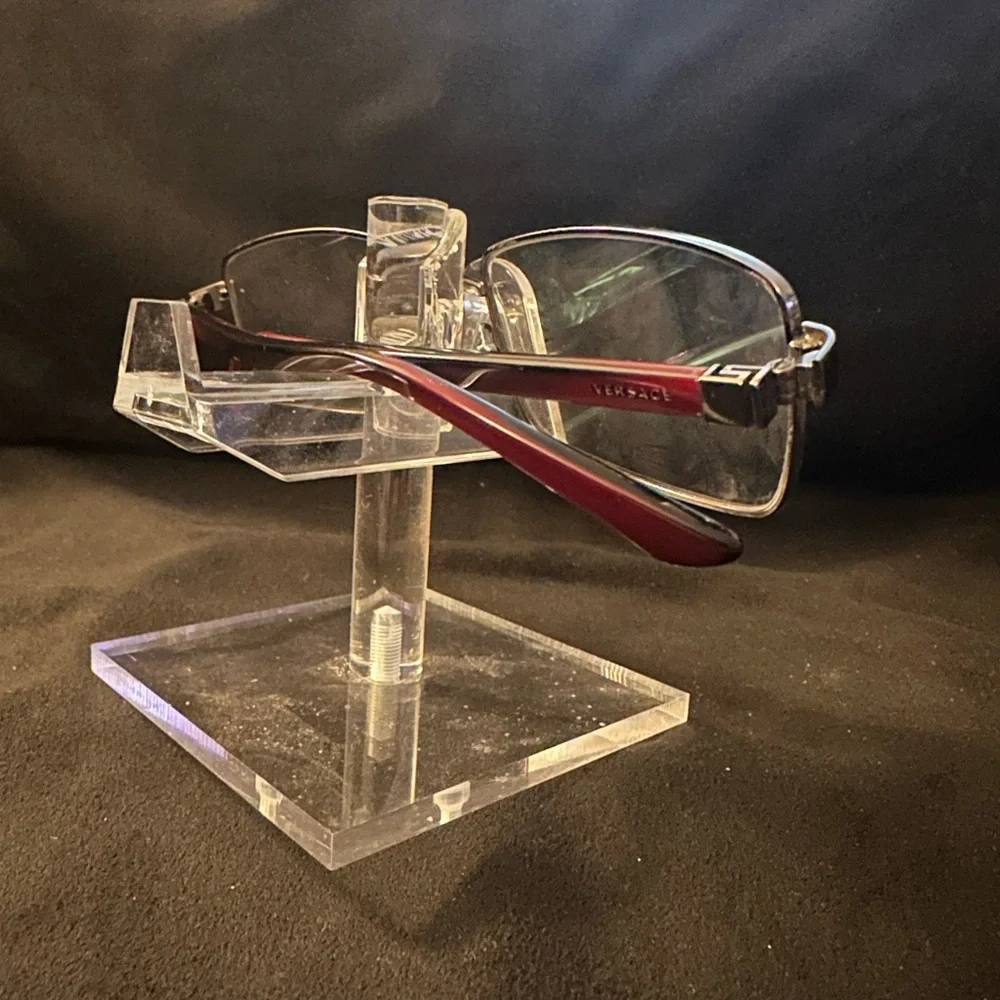Versace Black Glasses Sleek Design Premium Quality